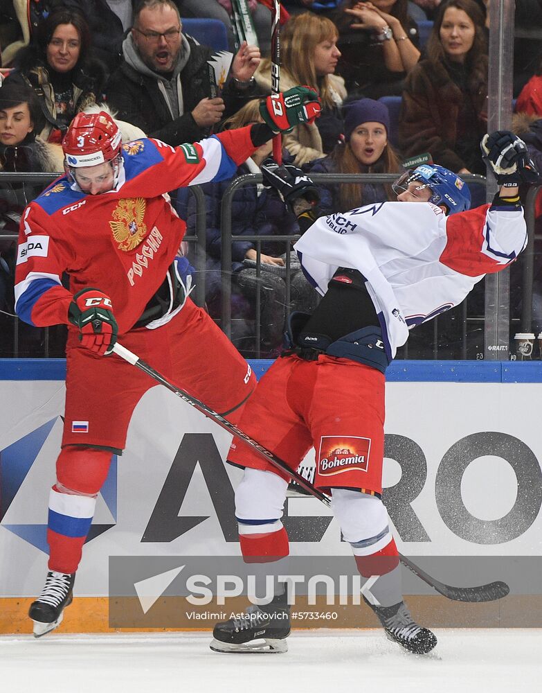 Russia Ice Hockey Channel One Cup Russia - Czech Republic