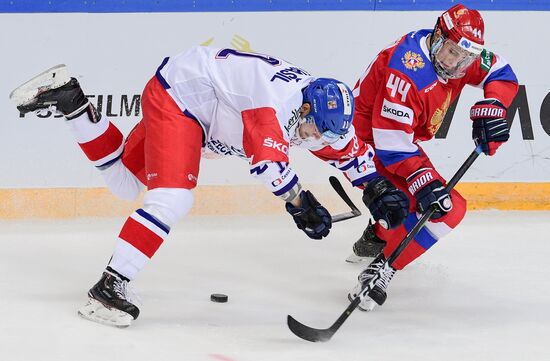 Russia Ice Hockey Channel One Cup Russia - Czech Republic