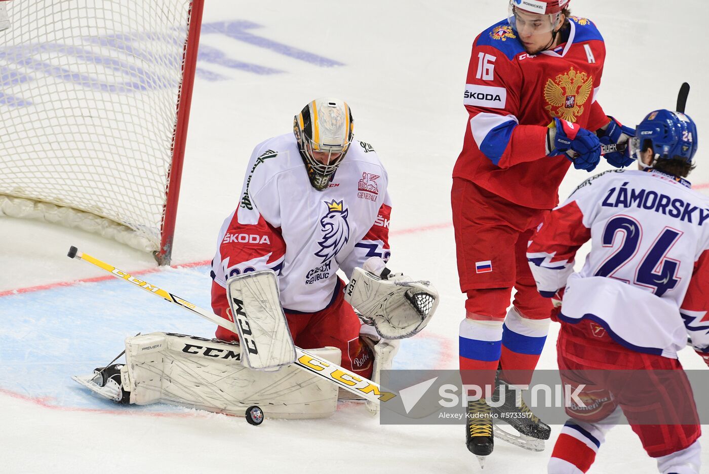 Russia Ice Hockey Channel One Cup Russia - Czech Republic