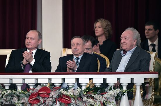 President Putin's visit to St. Petersburg