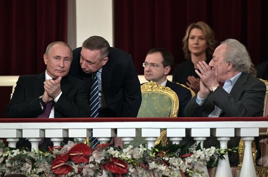 President Putin's visit to St. Petersburg