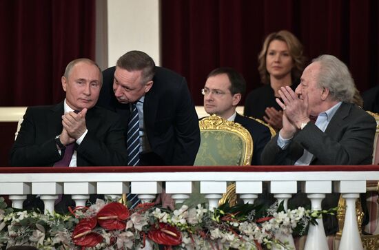 President Putin's visit to St. Petersburg