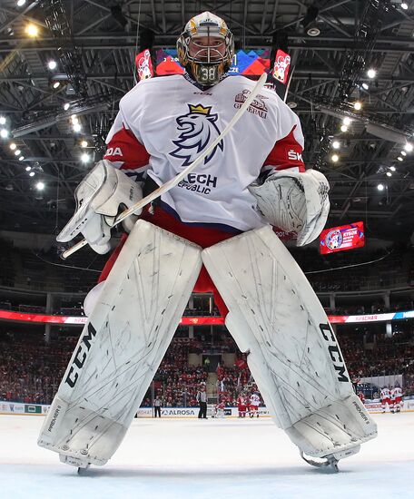Hockey. Channel One Cup. Russia vs. Czech Republic