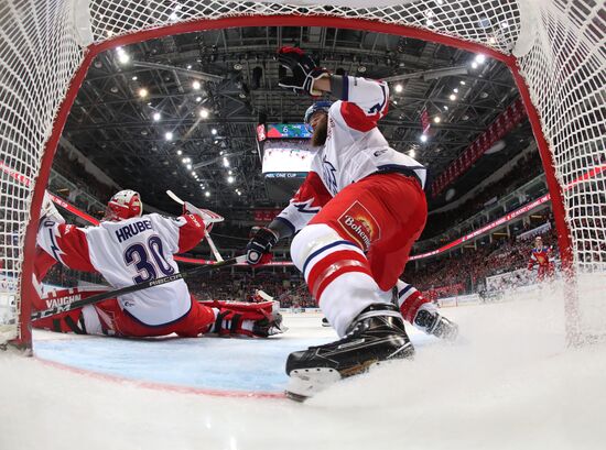 Hockey. Channel One Cup. Russia vs. Czech Republic