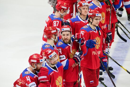 Russia Ice Hockey Channel One Cup Russia - Czech Republic