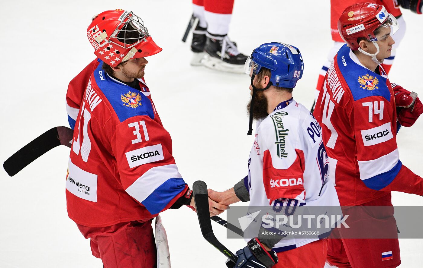 Russia Ice Hockey Channel One Cup Russia - Czech Republic