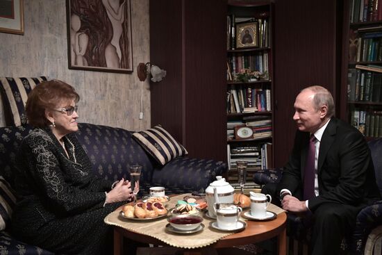 President Putin's visit to St. Petersburg