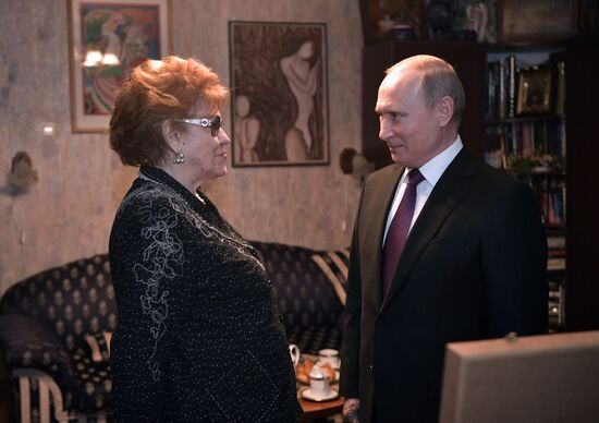 President Putin's visit to St. Petersburg