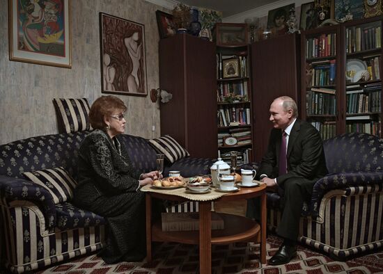 President Putin's visit to St. Petersburg