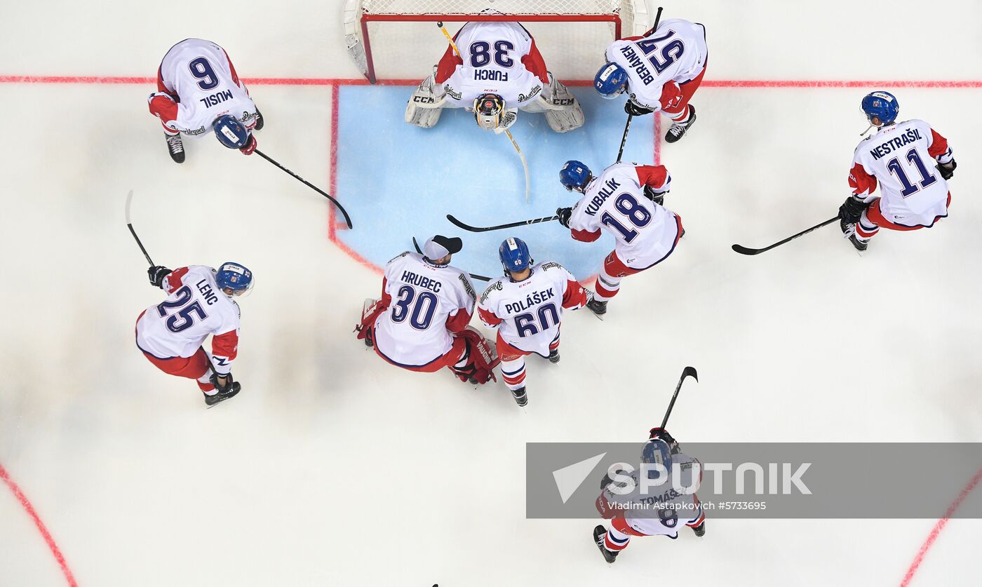 Russia Ice Hockey Channel One Cup Russia - Czech Republic