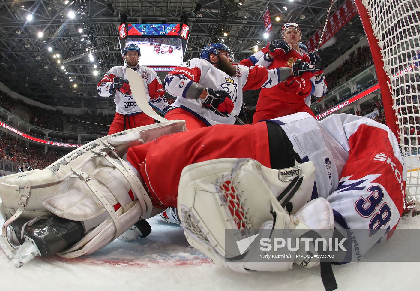 Russia Ice Hockey Channel One Cup Russia - Czech Republic