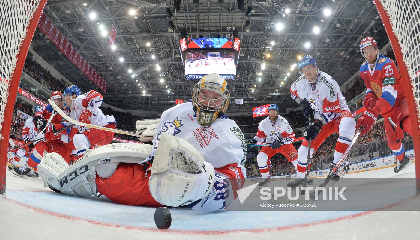 Russia Ice Hockey Channel One Cup Russia - Czech Republic