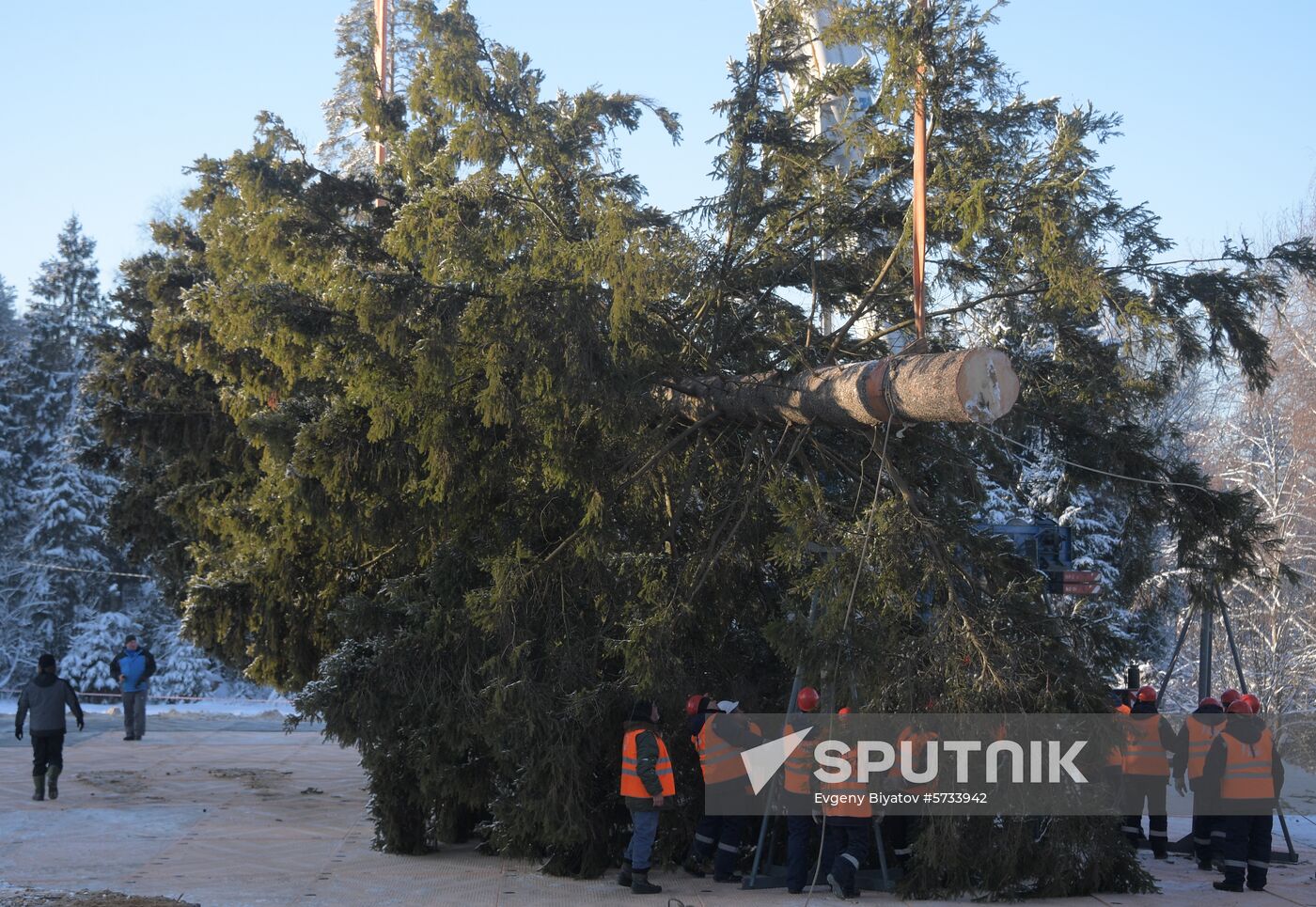 Russia New Year Preparations