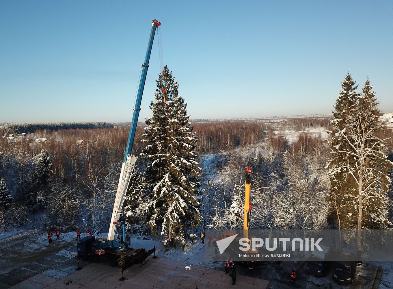 Russia New Year Preparations