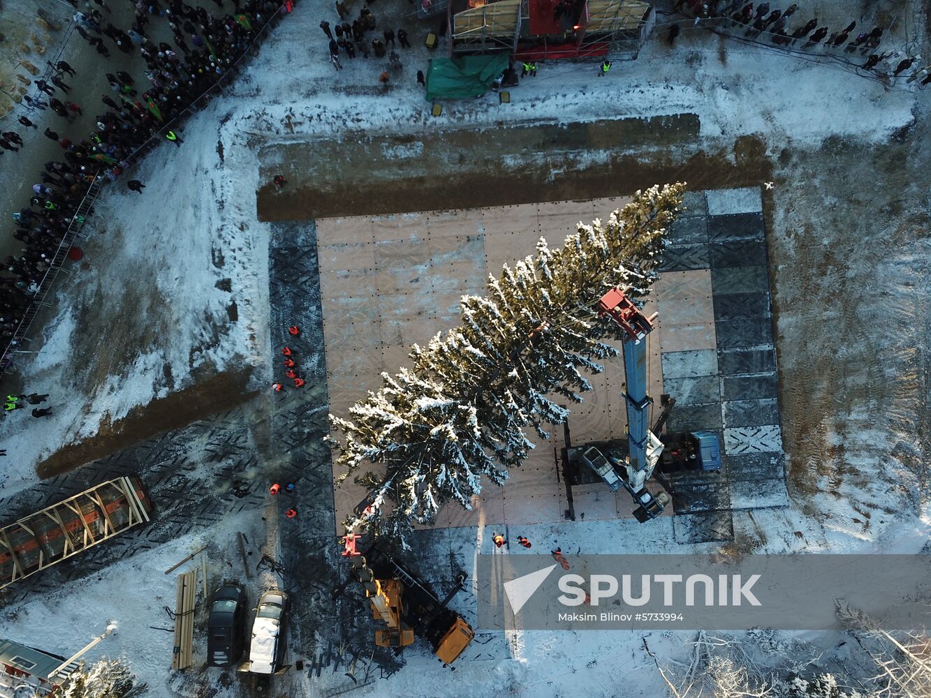 Russia New Year Preparations