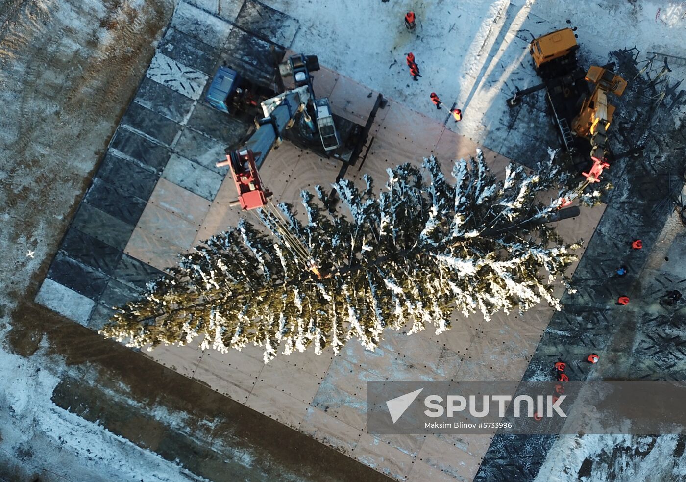 Russia New Year Preparations