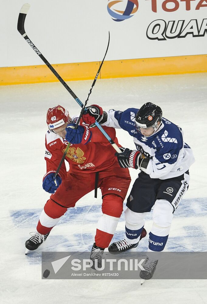 Russia Ice Hockey Channel One Cup Russia - Finland