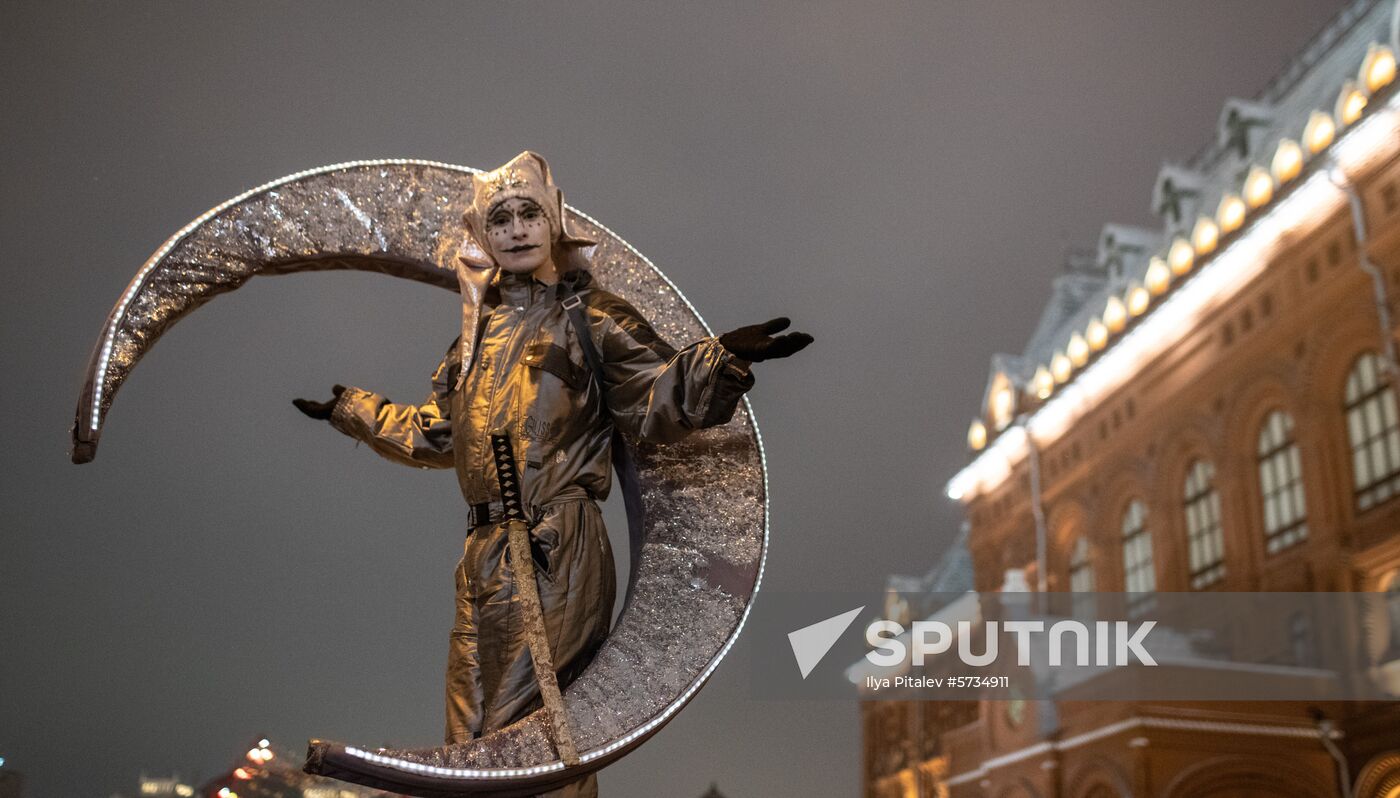 Russia New Year Preparations