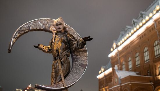 Russia New Year Preparations