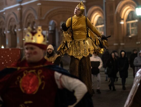 Russia New Year Preparations