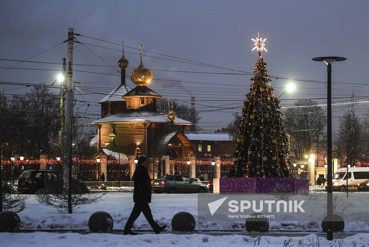 Russia New Year Preparations