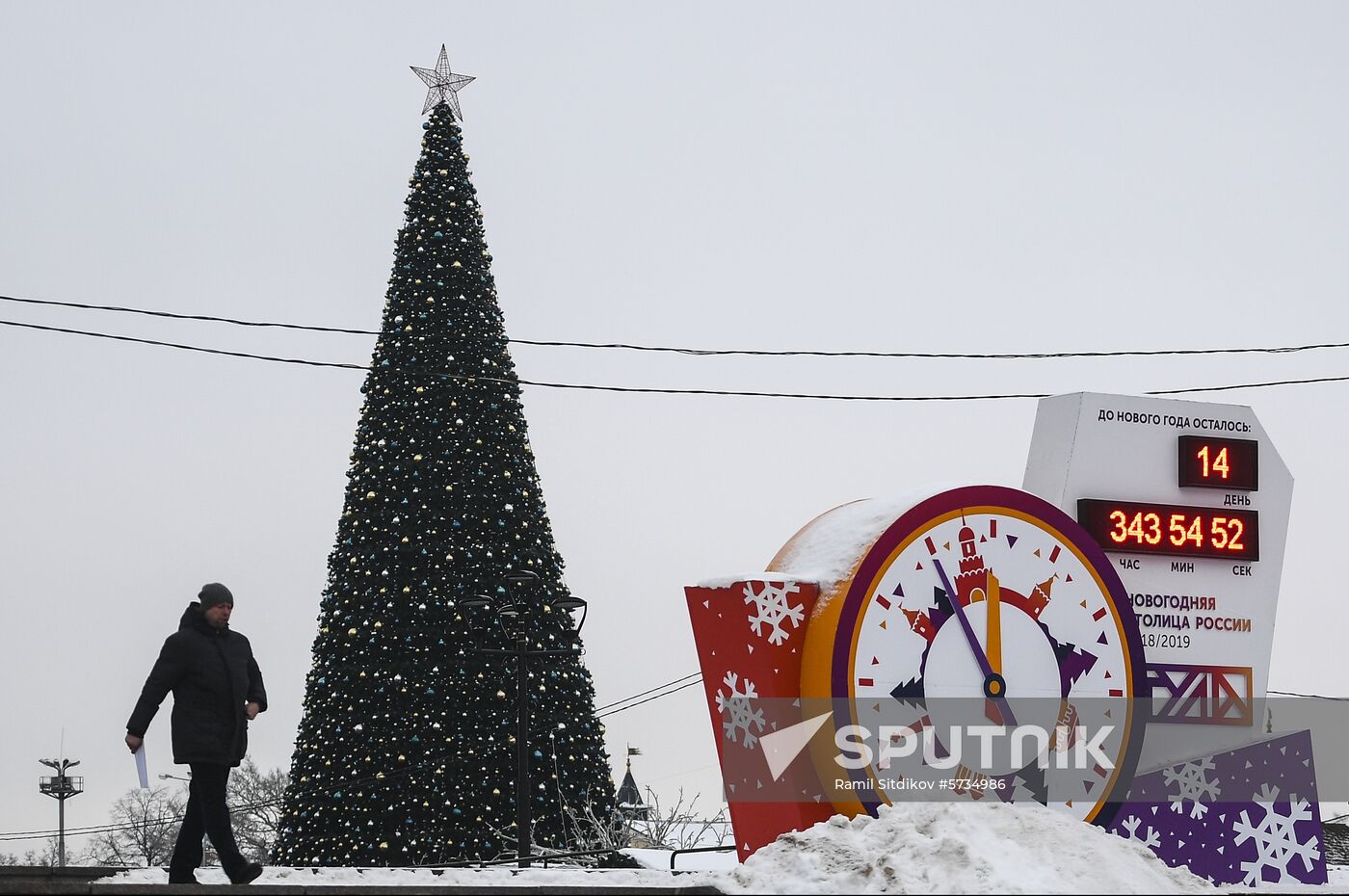 Russia New Year Preparations