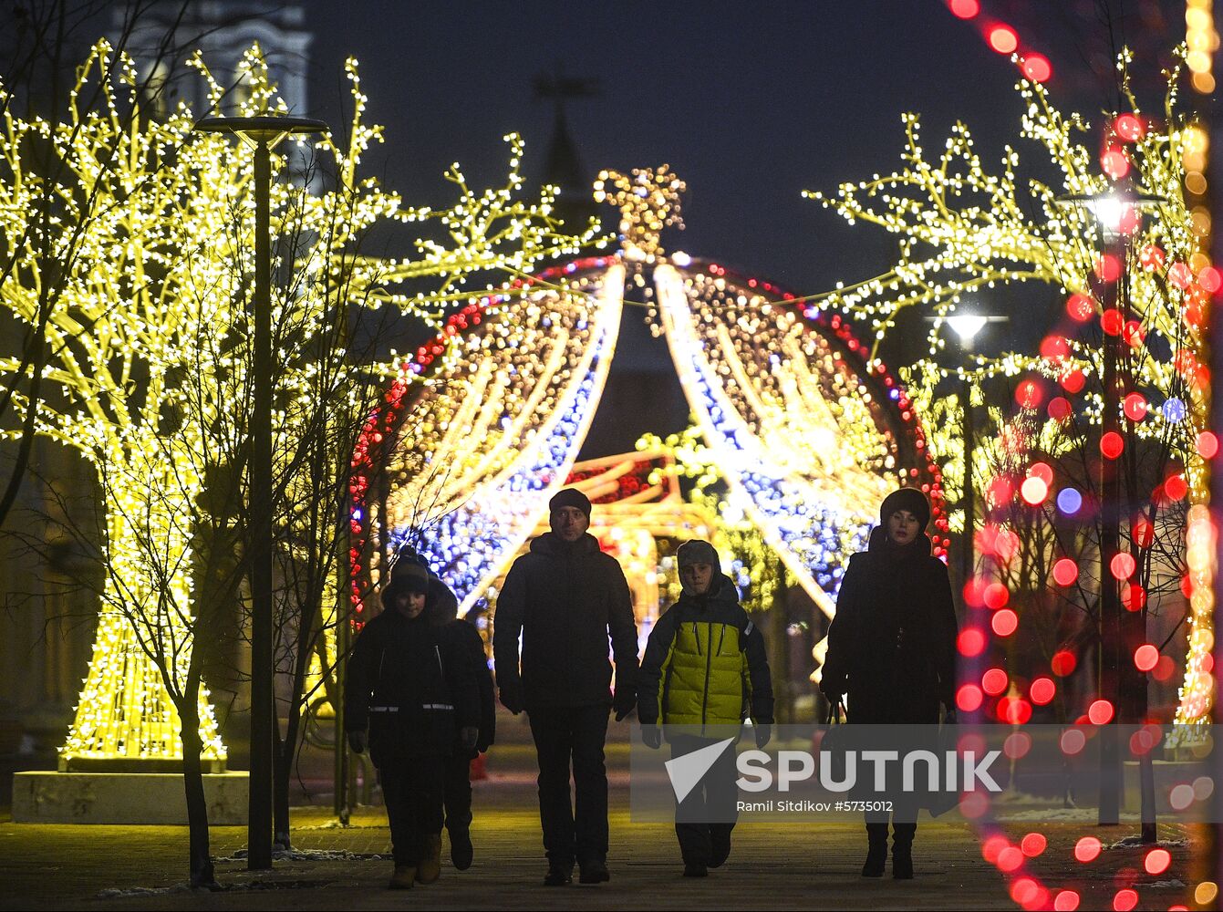 Russia New Year Preparations