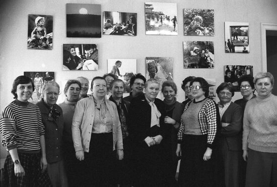 Visit by delegation of Polish Women's League to USSR