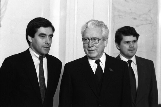 22nd session of Soviet-French cooperation commission