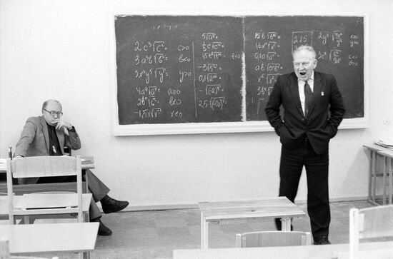 Teacher Viktor Shatalov
