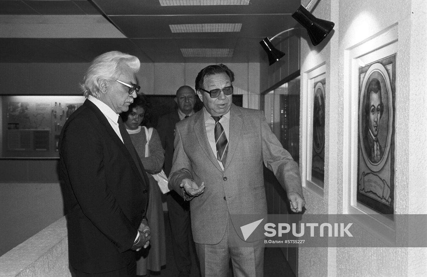 Soviet film director Sergei Bondarchuk