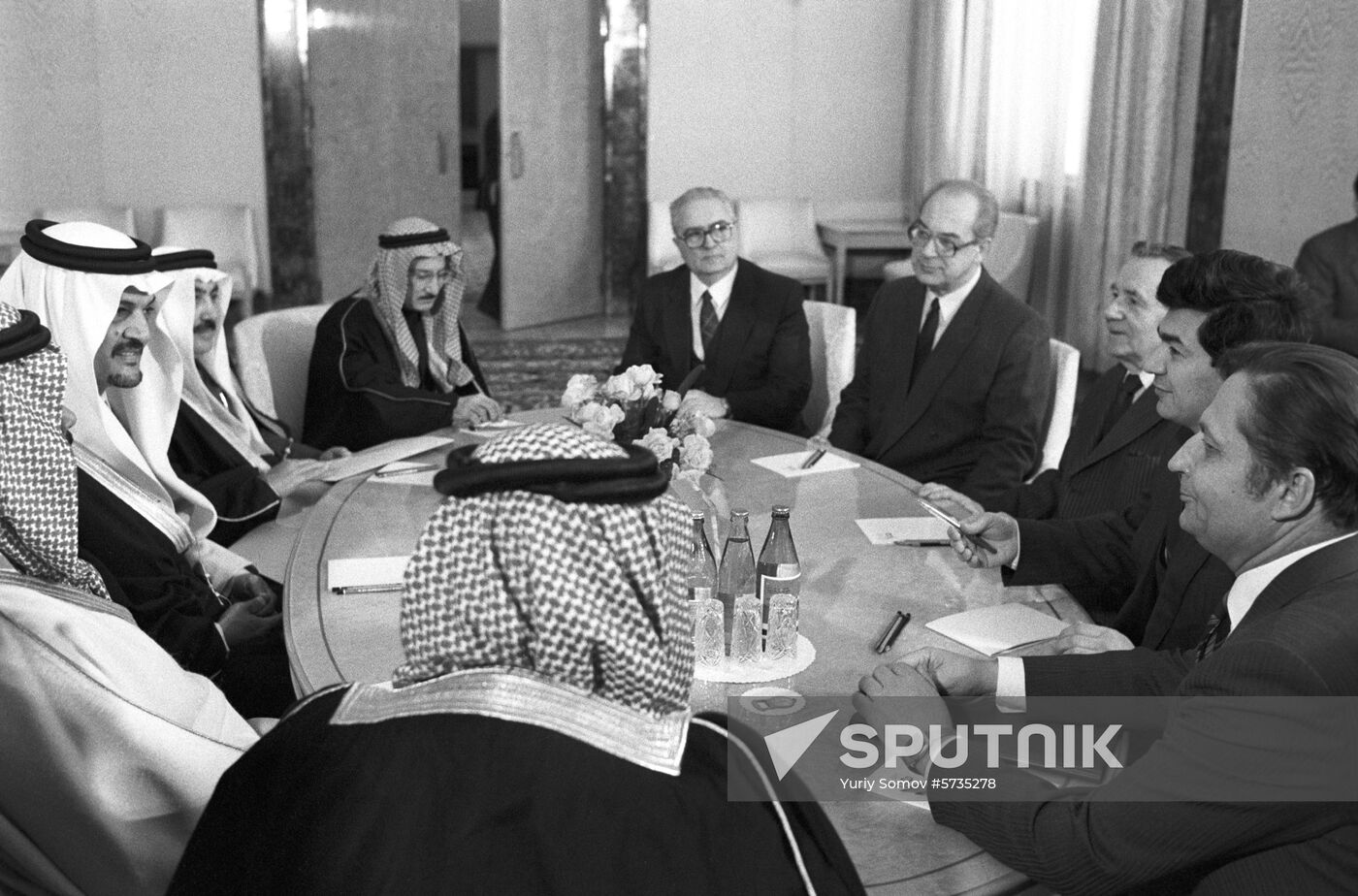 Visit by Foreign Minister of Saudi Arabia Saud bin Faisal Al Saud to the USSR