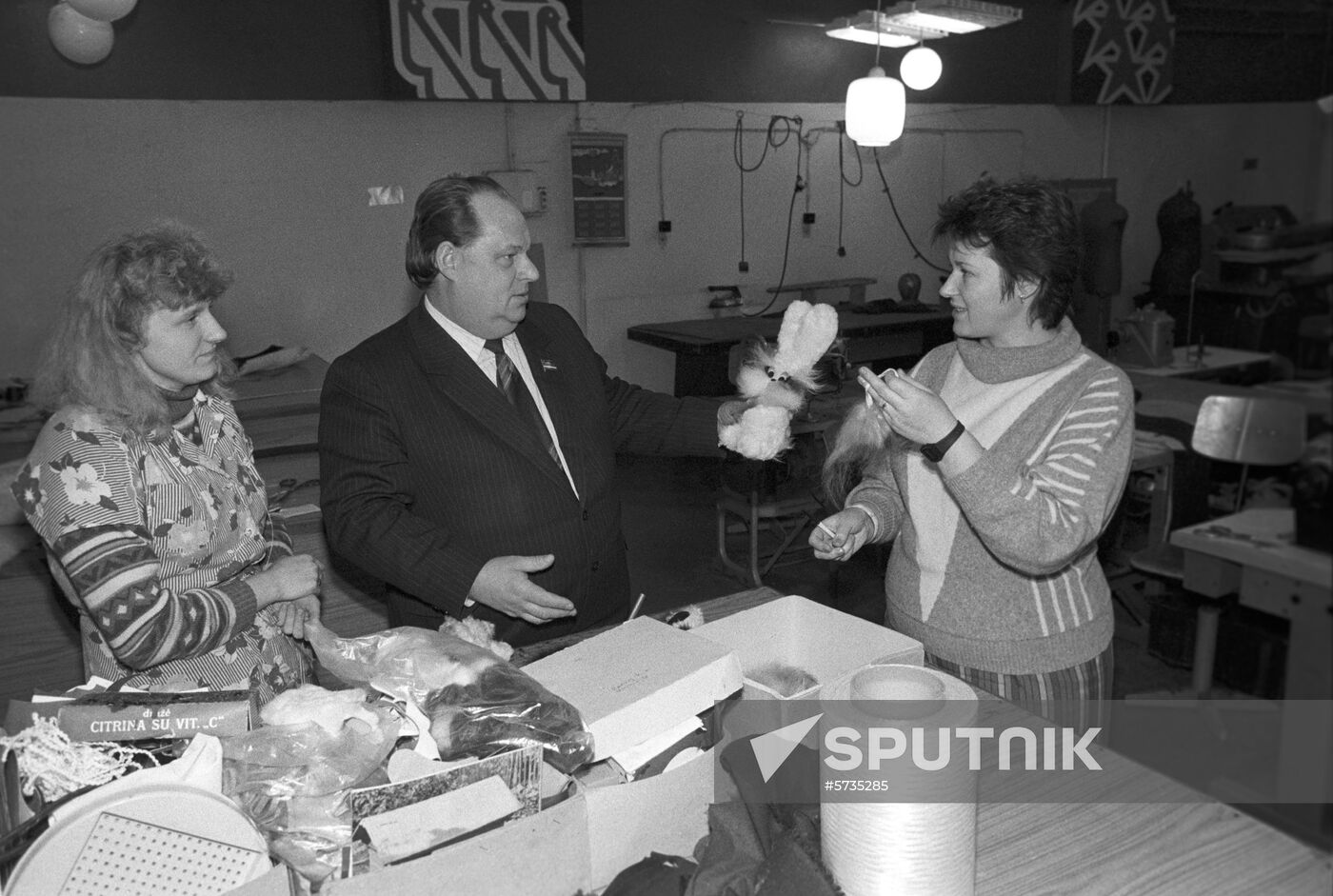 General Director of Gedris Kaunas Fur Garments Production Association Vytautas Levickas