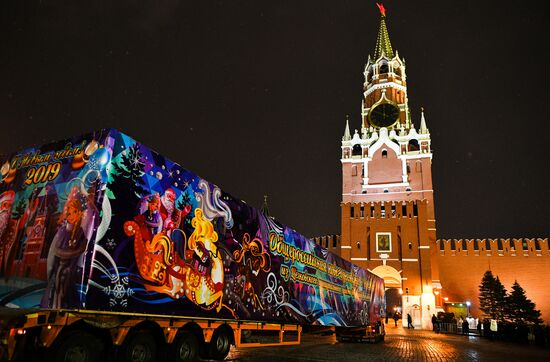 Russia New Year Preparations