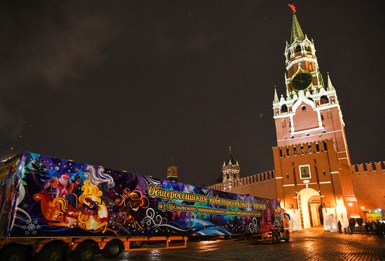 Russia New Year Preparations