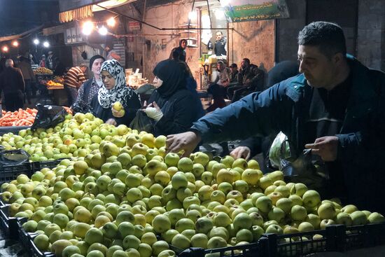 Syria Aleppo Market