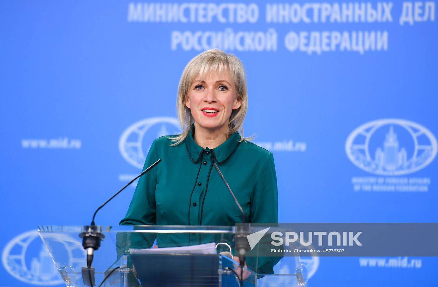 Russia Zakharova Briefing