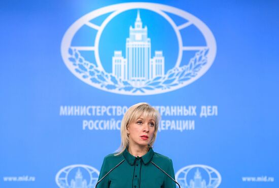 Russia Zakharova Briefing