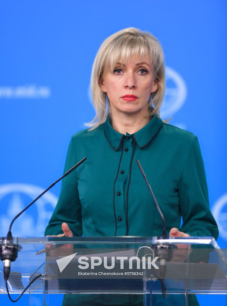 Russia Zakharova Briefing