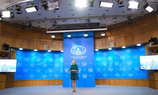 Russia Zakharova Briefing