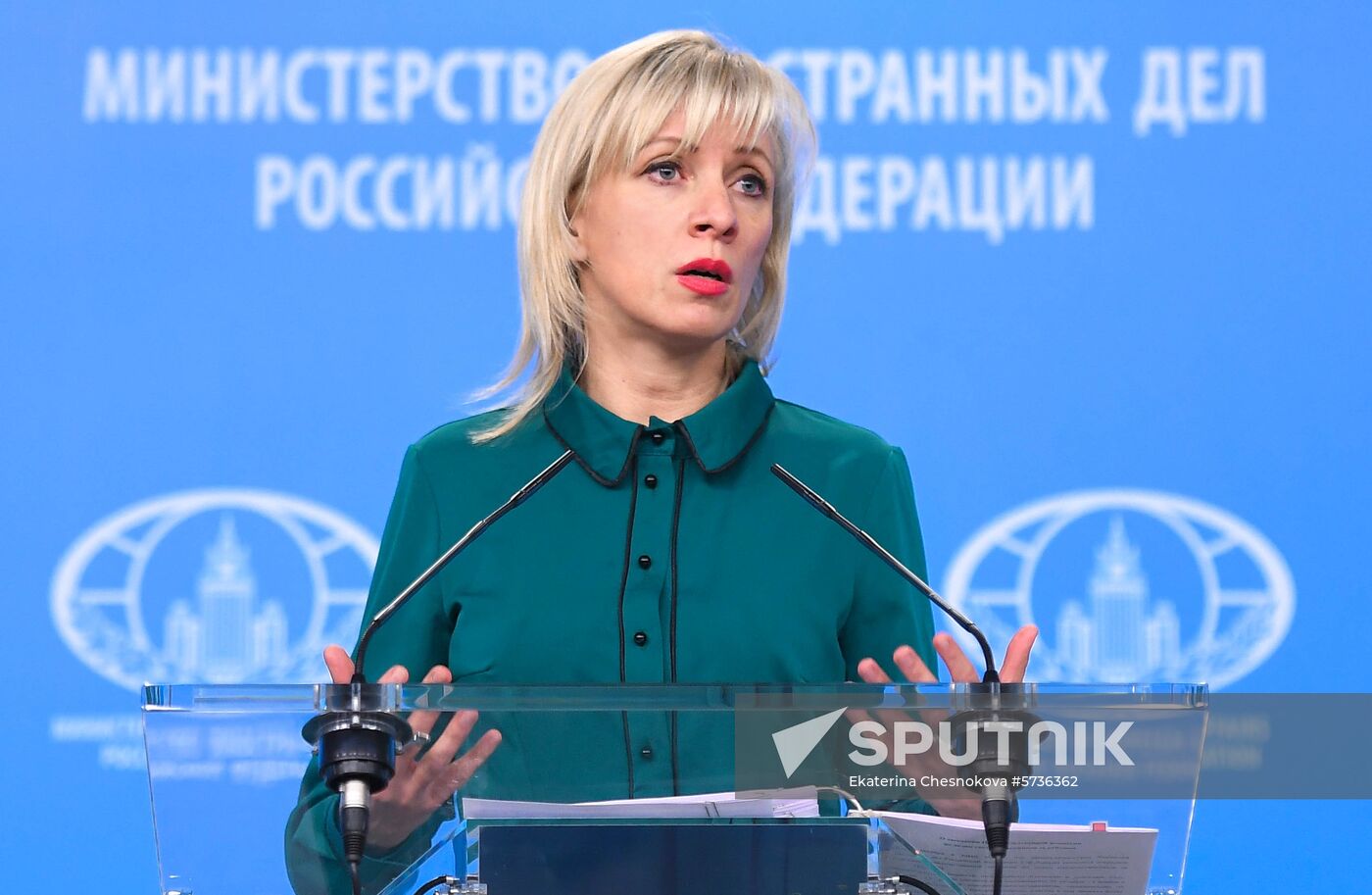 Russia Zakharova Briefing