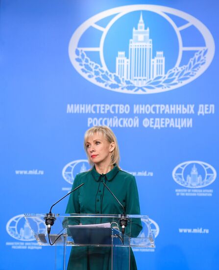 Russia Zakharova Briefing