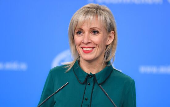 Russia Zakharova Briefing