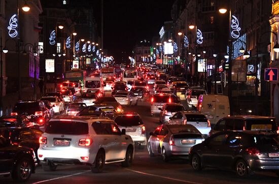 Russia New Year Preparations