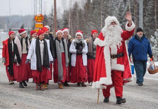 Russia New Year Preparations