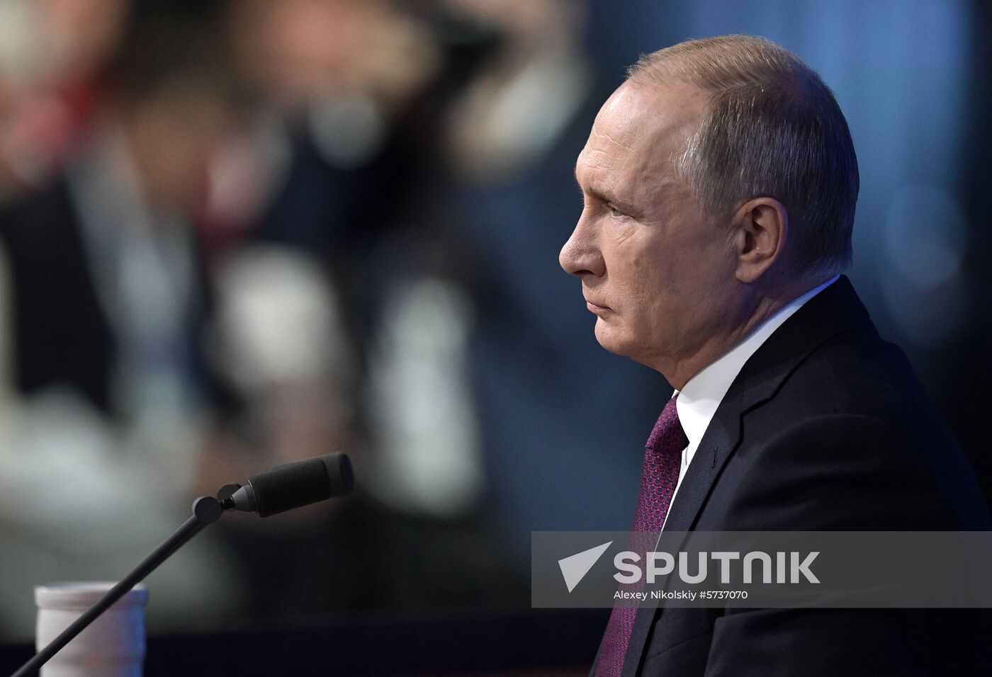 President Vladimir Putin’s annual news conference