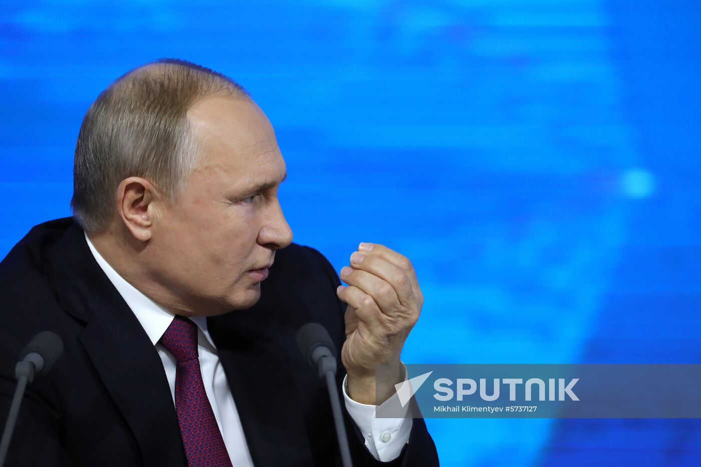 President Vladimir Putin’s annual news conference