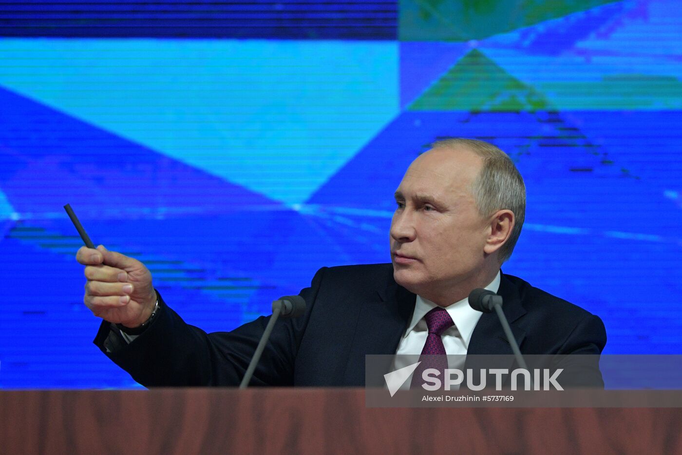 President Vladimir Putin’s annual news conference