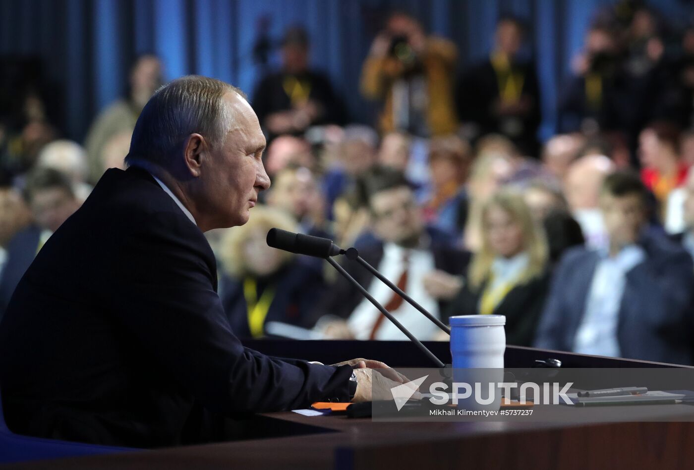 President Vladimir Putin’s annual news conference