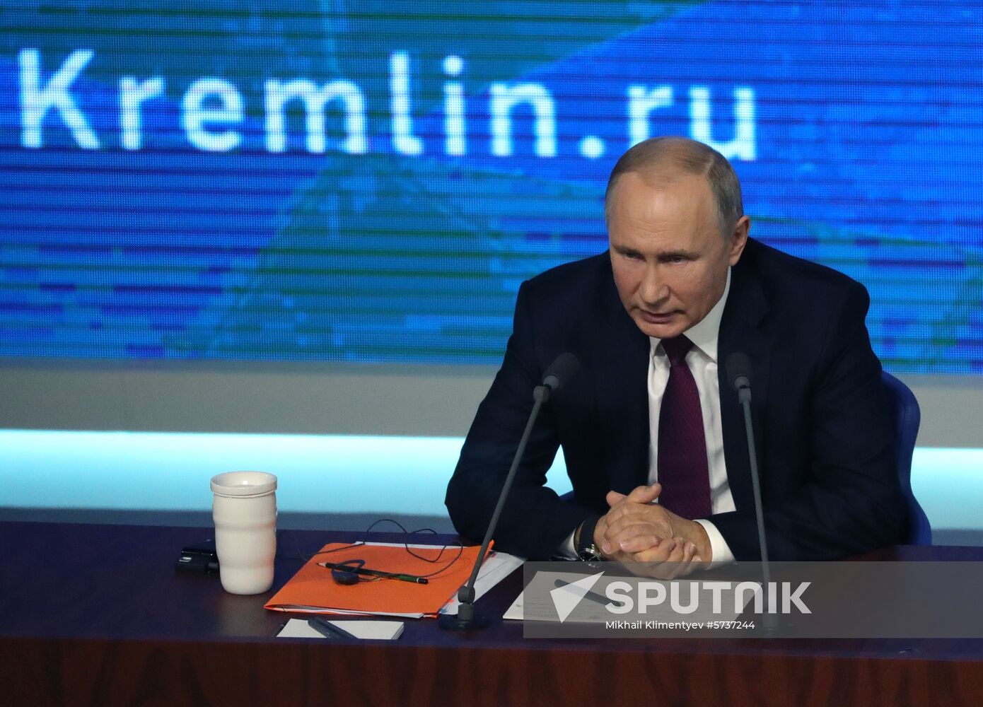 President Vladimir Putin’s annual news conference